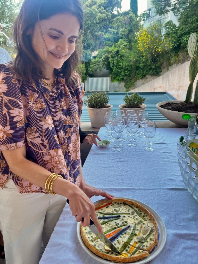 Tarte aux légumes de printemps maison batch cooking marseille